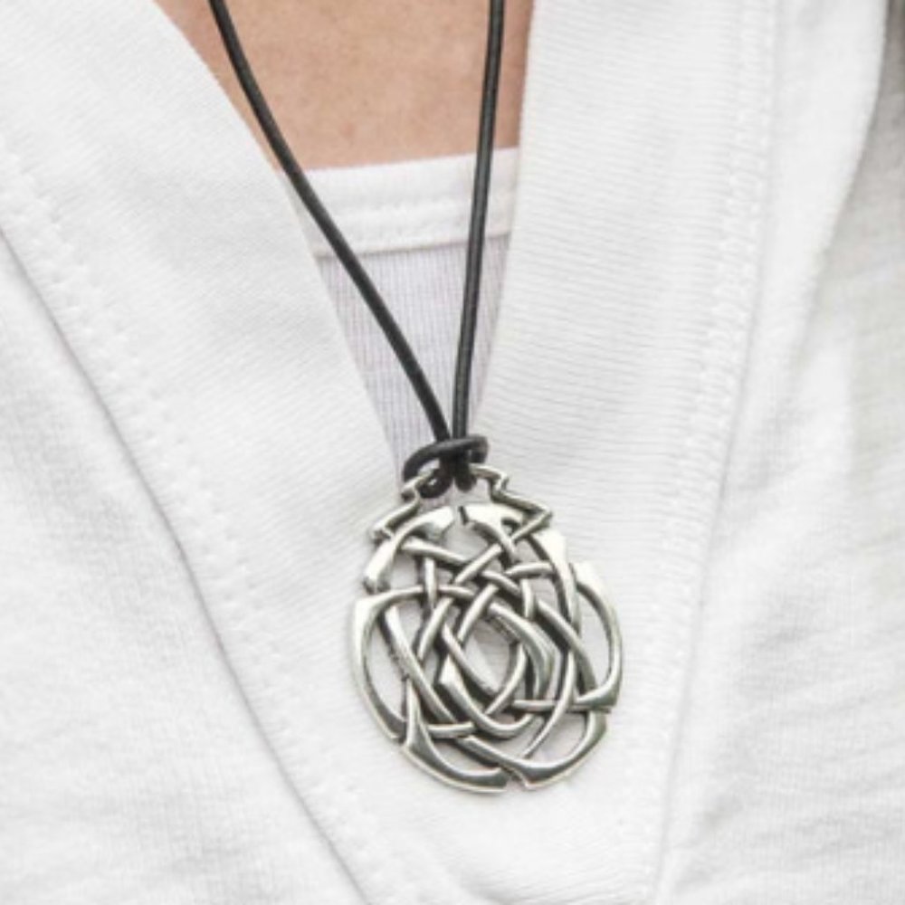 Eternity Knot Necklace & Earring Set